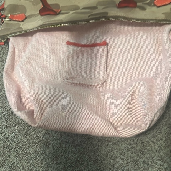 Dooney & Bourke Brown and Orange Tote Bag - Picture 8 of 10